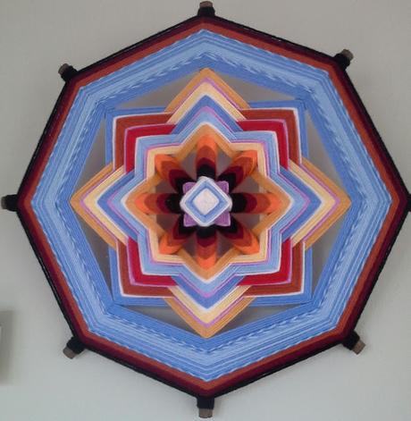 Ojo de Dios o Mandala tejida