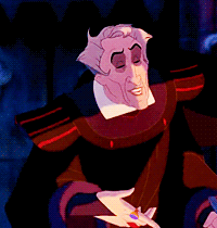 Book Tag #26: Club de Villanos claude frollo gif - Google Search