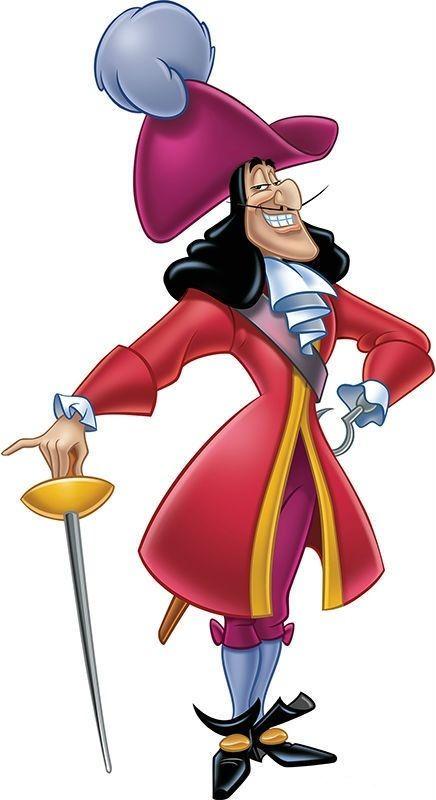 Book Tag #26: Club de Villanos Captain Hook - Disney Wiki: