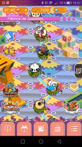 Pokémon Shuffle Seleccion de nivel