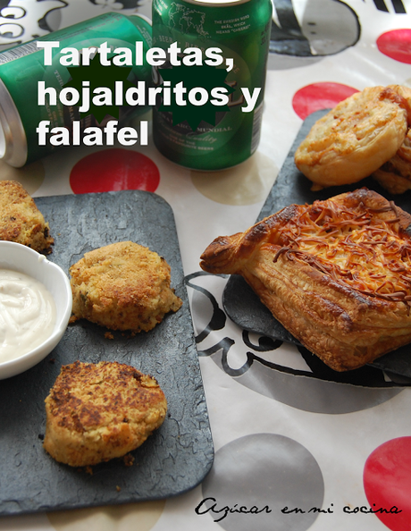 Tartaletas rellenas, Hojaldritos de pavo y queso con eneldo y Falafel…. 3x1 en el Asaltablog