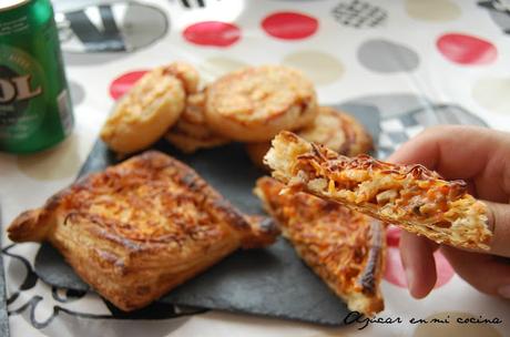Tartaletas rellenas, Hojaldritos de pavo y queso con eneldo y Falafel…. 3x1 en el Asaltablog