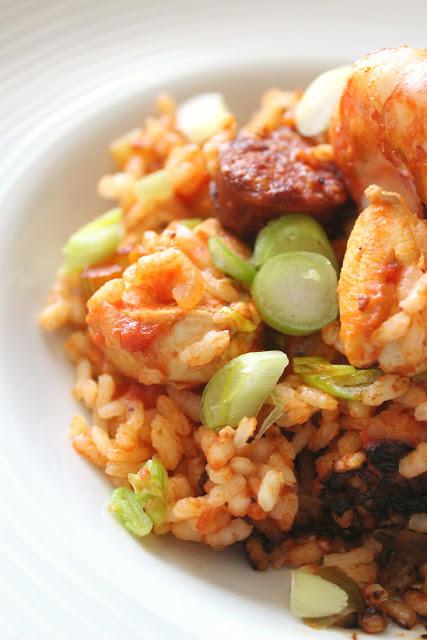 Arroz jambalaya