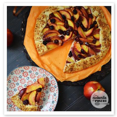 GALETTE DE NECTARINAS / NECTARINE GALETTE