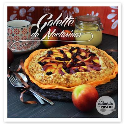 GALETTE DE NECTARINAS / NECTARINE GALETTE