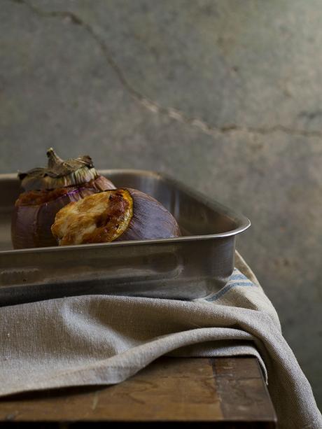 BERENJENAS RELLENAS AMATRICIANA BERENJENAS RELLENAS AMATRICIANA