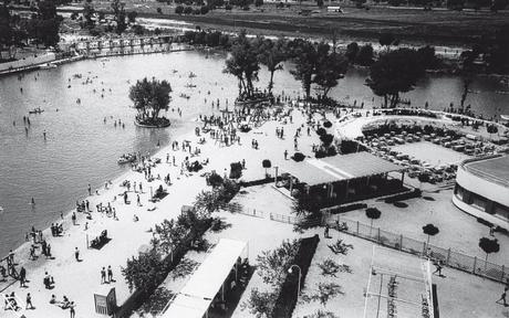 Fotos antiguas: Madrid sí tuvo playa