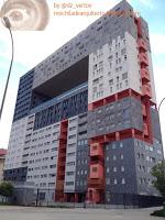 Visitar Sanchinarro en Madrid. Edificio Mirador MVRDV.