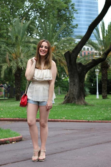 Chic con shorts en verano Chic con shorts en verano