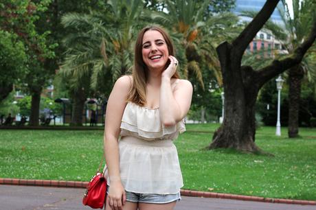 Chic con shorts en verano Chic con shorts en verano