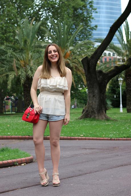 Chic con shorts en verano Chic con shorts en verano