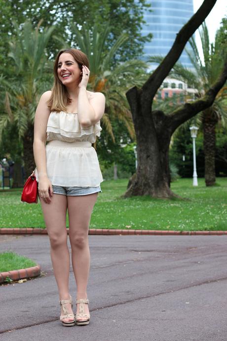Chic con shorts en verano Chic con shorts en verano