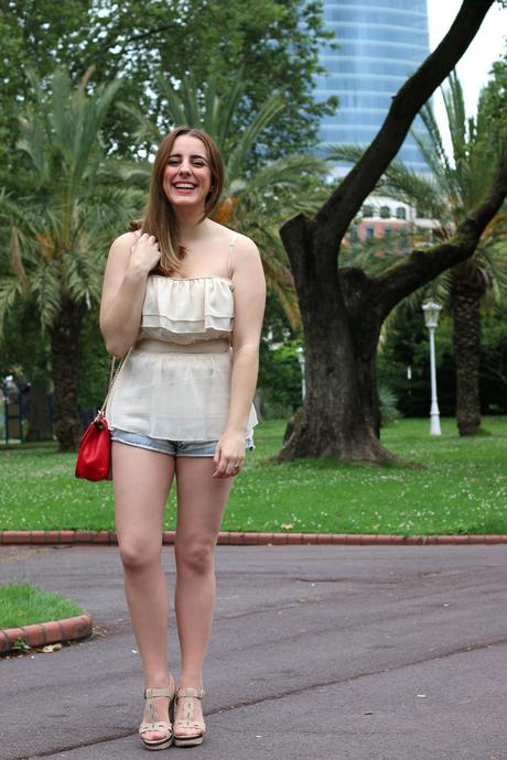 Chic con shorts en verano Chic con shorts en verano