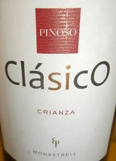 Clásico Crianza 2011, Bodega de Pinoso