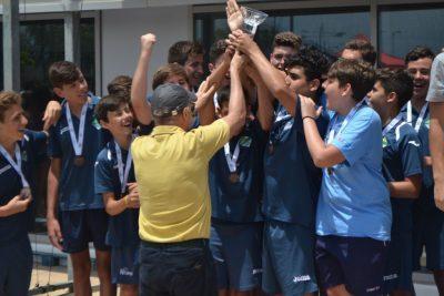Doble corona para el C.W. Dos Hermanas-EMASESA en el cierre de la temporada regional -Cadete masculino, bronce