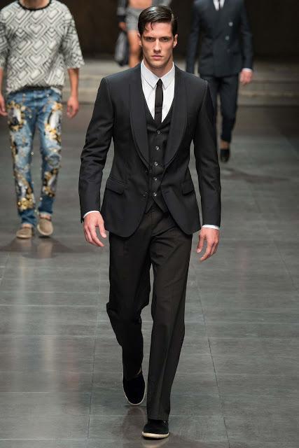 Tendencias en moda nupcial masculina - Foto: Dolce Gabbana