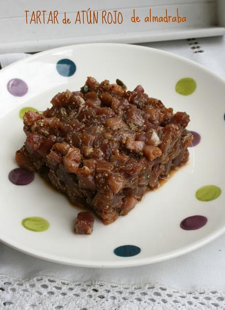 Tartar de atún rojo de almadraba