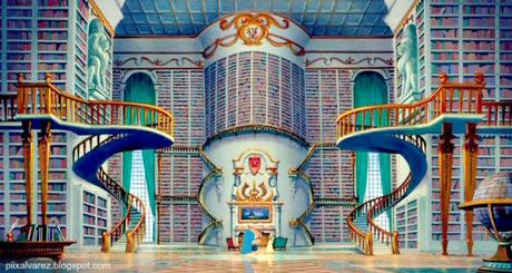 beautyandthebeast_library