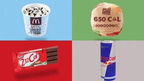 Esta cuenta de Instagram cambia los logos de las marcas por las calorías que tienen
