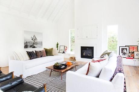 antes y después de un salón con una mezcla de estilos chic y actual antes y después de un salón con una mezcla de estilos chic y actual