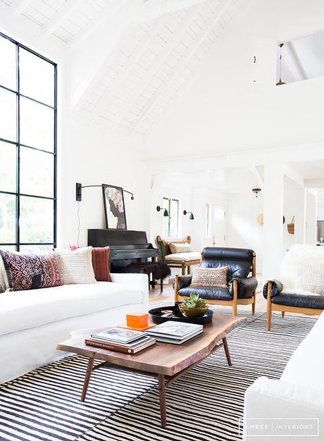 antes y después de un salón con una mezcla de estilos chic y actual antes y después de un salón con una mezcla de estilos chic y actual