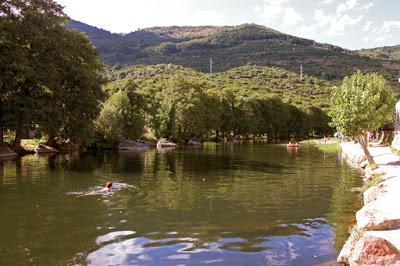 Piscinas naturales en el Valle del Jerte