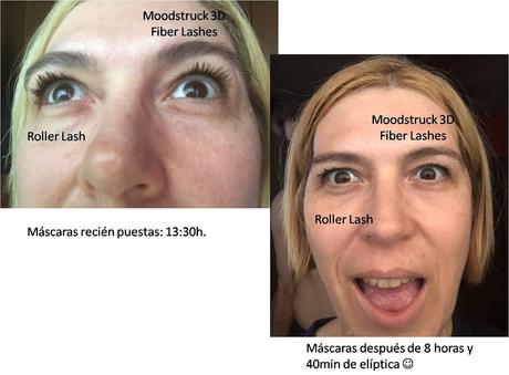 Prueba de durabilidad de ambas En busca de la máscara de pestañas perfecta: Roller Lash vs Moodstrtuck 3D