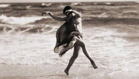 Isadora Duncan, fotografiada por Arnold Genthe
