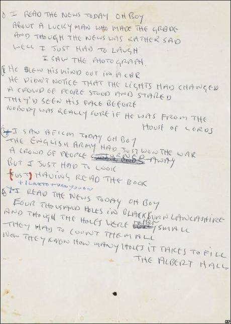The Beatles. “A Day in the Life” The Beatles. “A Day in the Life”