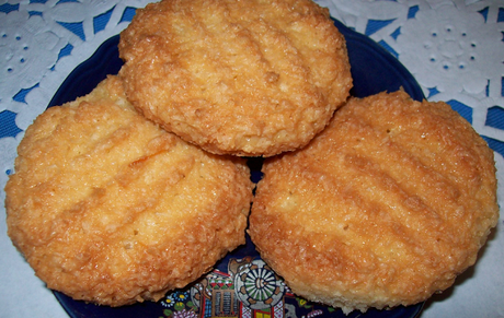 Receta sencilla de galletas de coco Receta sencilla de galletas de coco