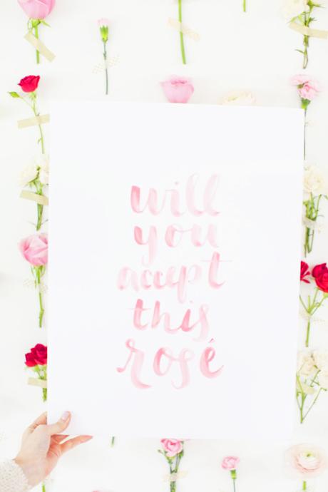 diy: un mural de flores para una fiesta veraniega diy: un mural de flores para una fiesta veraniega