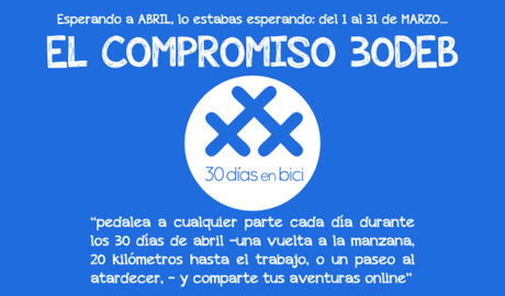 Banner El Compromiso de 30 Días en Bici - Desde Gijón y en Bicicleta
