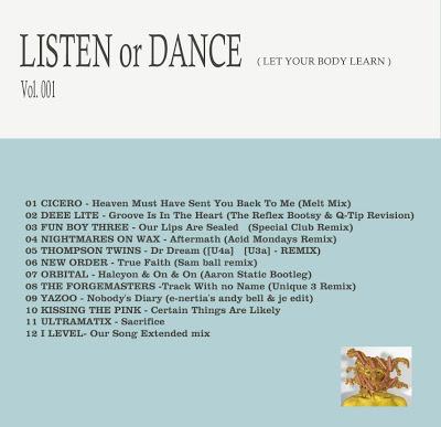 LISTEN OR DANCE VOL. 001