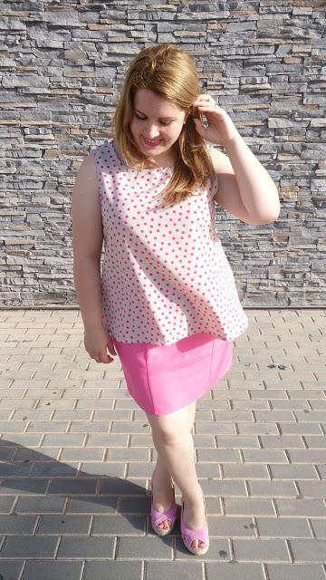 Lady in plink Lady in plink