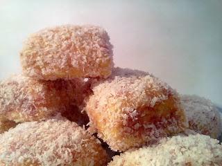 Dulces de Eid al Fitr 4. Pastas de coco y fresa