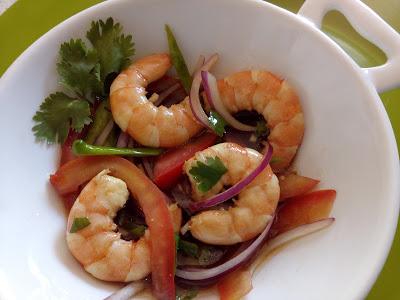 CEVICHE DE LANGOSTINOS Y VODKA #GORDOR CEVICHE DE LANGOSTINOS Y VODKA #GORDOR