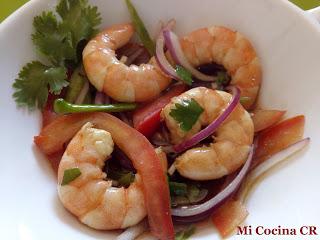 CEVICHE DE LANGOSTINOS Y VODKA #GORDOR CEVICHE DE LANGOSTINOS Y VODKA #GORDOR