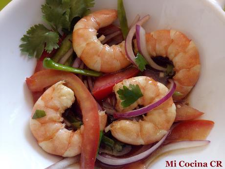 CEVICHE DE LANGOSTINOS Y VODKA #GORDOR CEVICHE DE LANGOSTINOS Y VODKA #GORDOR
