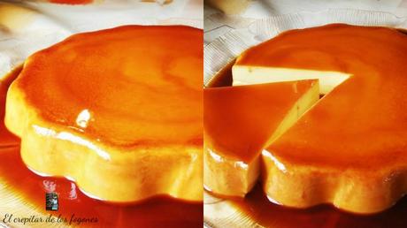 PASTEL DE NARANJA Y CARAMELO (sin horno) pastel de naranja