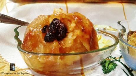 MANZANAS RELLENAS AL HORNO manzanas