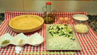 Receta de quiche de calabacín