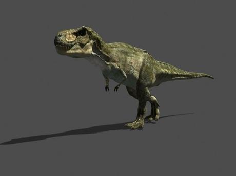 T-Rex 3D Model Free Download Descarga Full de T-Rex Tiranosaurio Animado para Cinema 4D y 3D Max