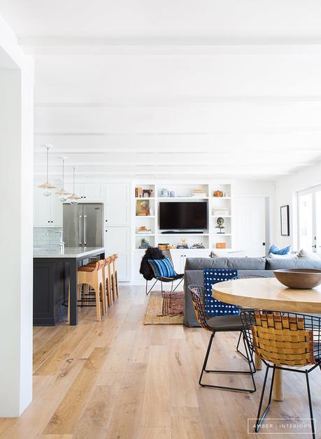 antes y después de una cocina inegrada con el salón antes y después de una cocina inegrada con el salón