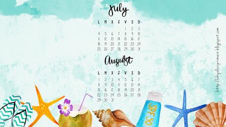 FREEBIES: Fondos de escritorio julio-agosto 2016