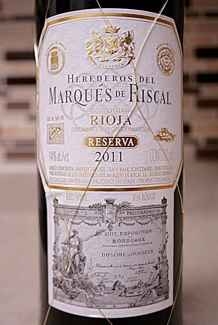 Herederos del Marqués de Riscal Reserva 2011