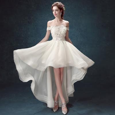Hermosos vestidos de novia cortos 2016