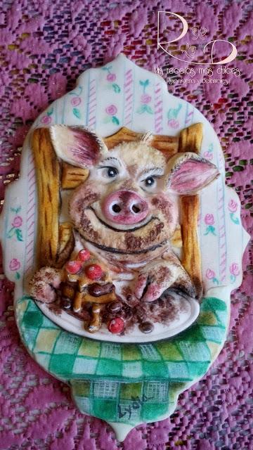 GALLETA CERDITO (ILUSTRACIÓN PETRA BROWN)