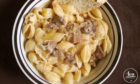 Guiso de fideos simple Guiso de fideos simple