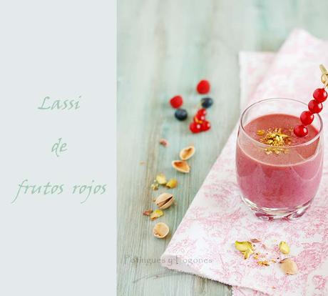 Lassi de frutos rojos de temporada