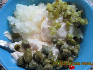 BACALAO FRESCO CON SALSA TÁRTARA